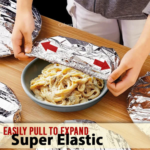 Reusable Aluminum Foil Food Wrap Covers