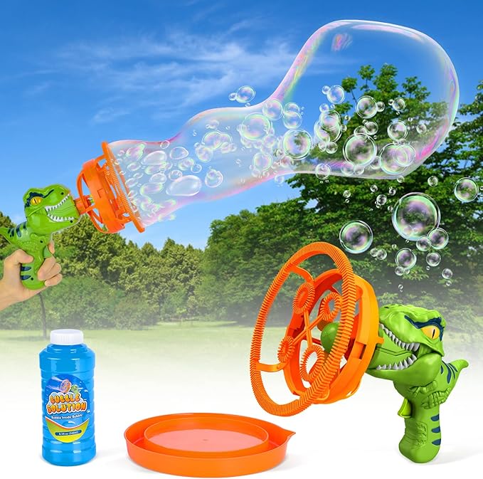 Rechargeable Bubble Blaster Machine Toy