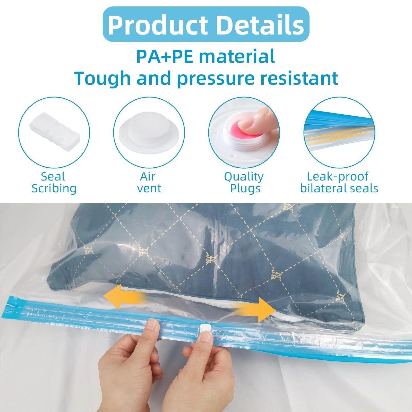 Space Saver Vacuum Storage Bag With Pump