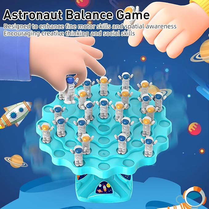 Astronaut Balance Tree Puzzle Board Game Toys