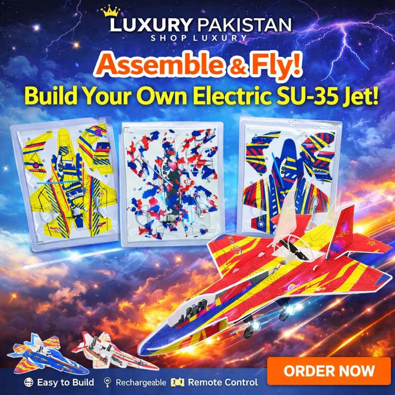 Electric USB Rechargeable Foam Airplane – Lightweight Flying Toy