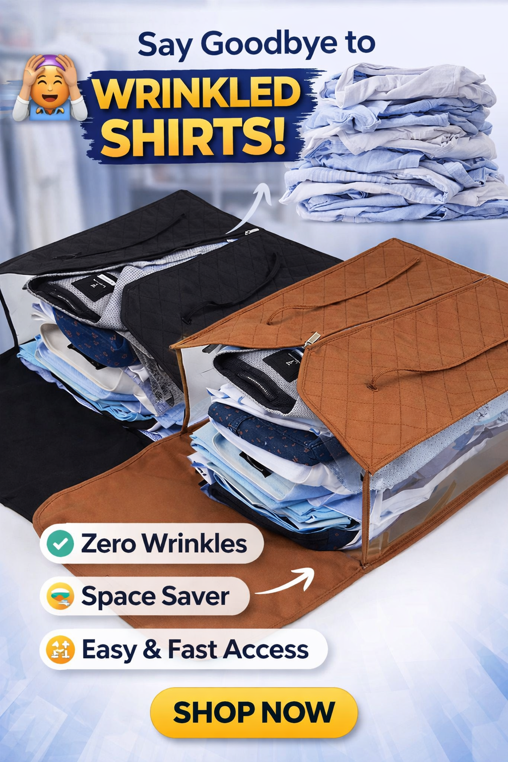 Premium Quality Shirt Organizer