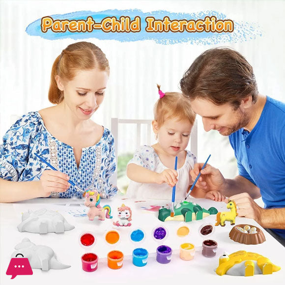 3D DIY Mould Paint Craft kit For Kids