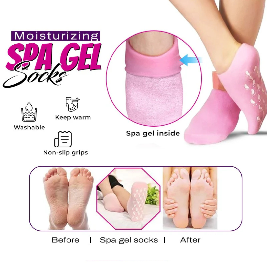Moisturizing Spa Gel Socks