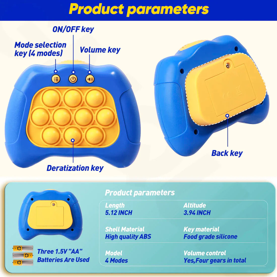 Brain Boasting Popit Fidget Game