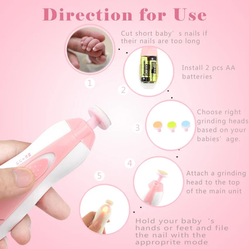 Electric Baby Nail Trimmer