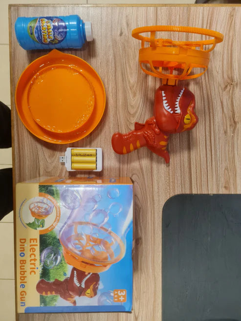 Rechargeable Bubble Blaster Machine Toy